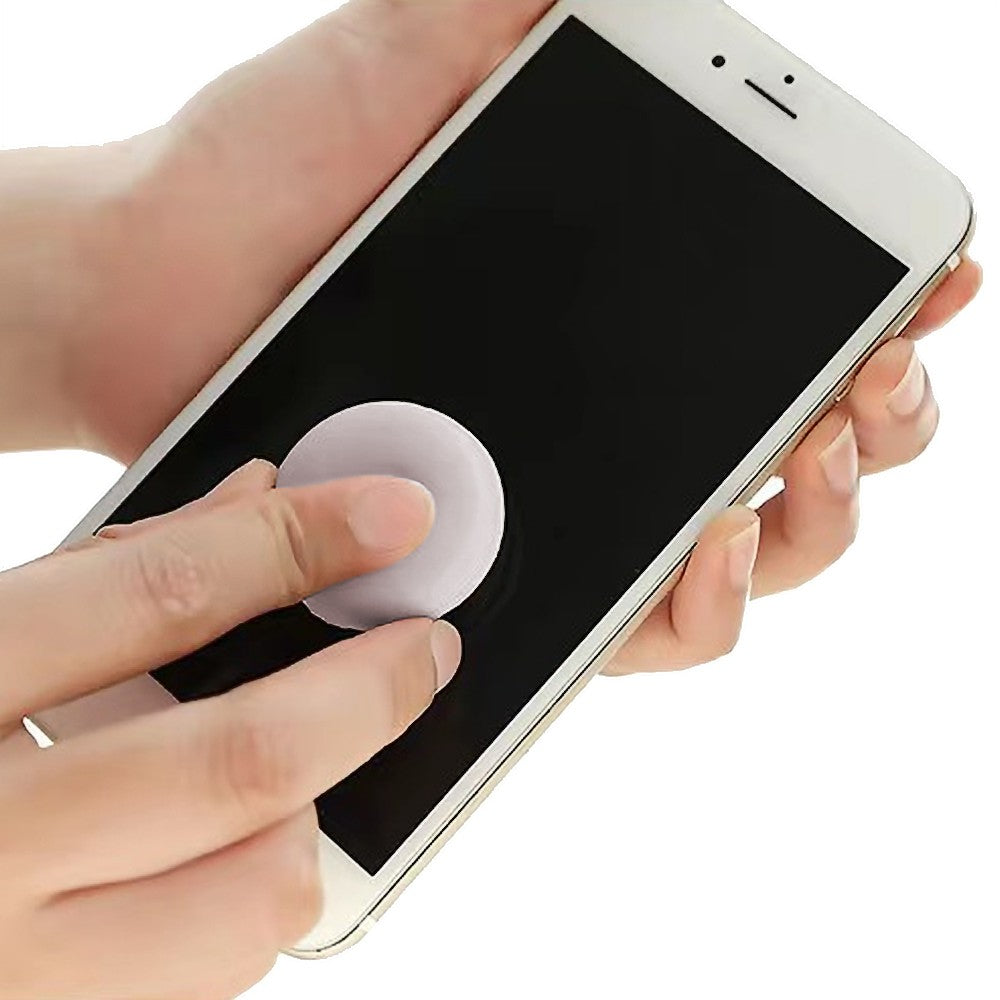 4Pcs Phone Screen Cleaner Eyeglass Cleaning Cloth Macaron Phone Pendant