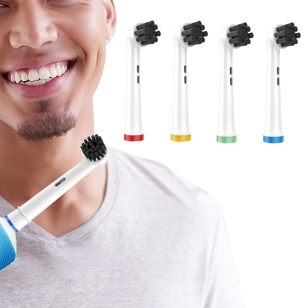 8Pcs Electric Toothbrush Replacement Head Compatible with Oral-B