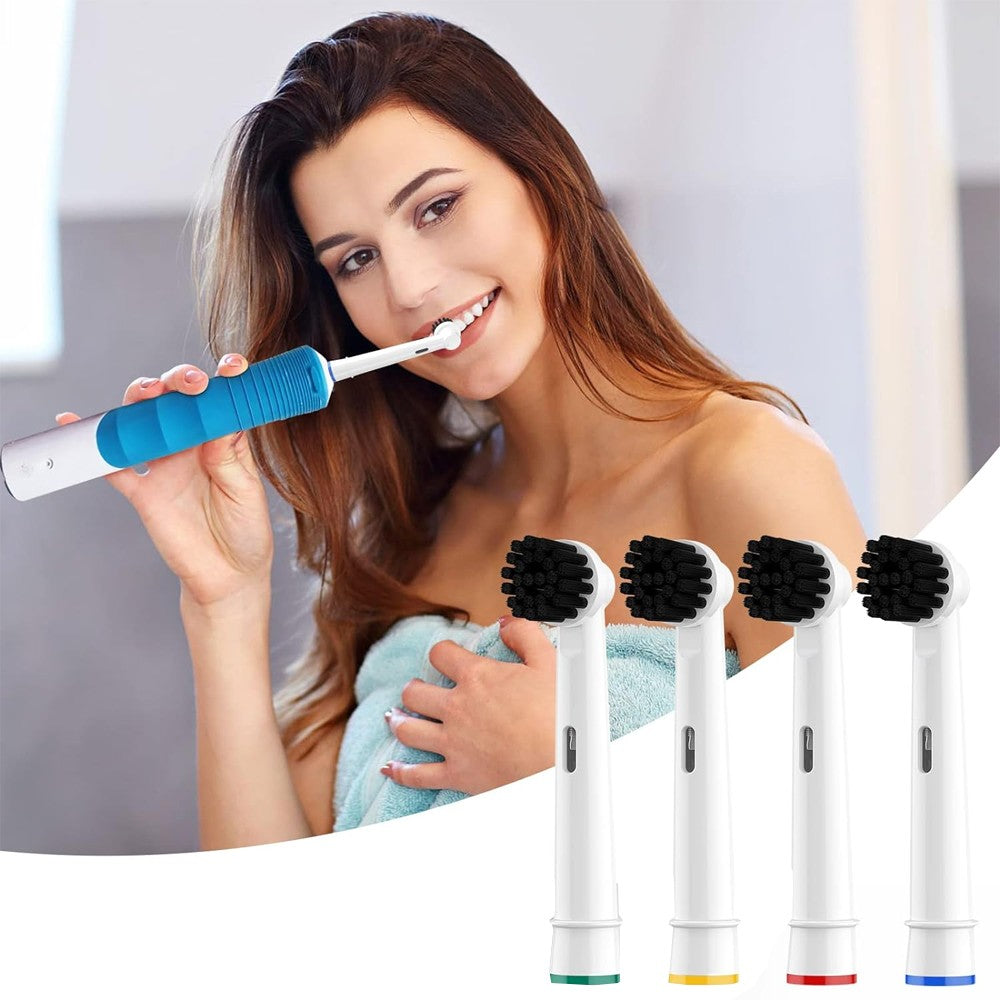 8Pcs Electric Toothbrush Replacement Head Compatible with Oral-B