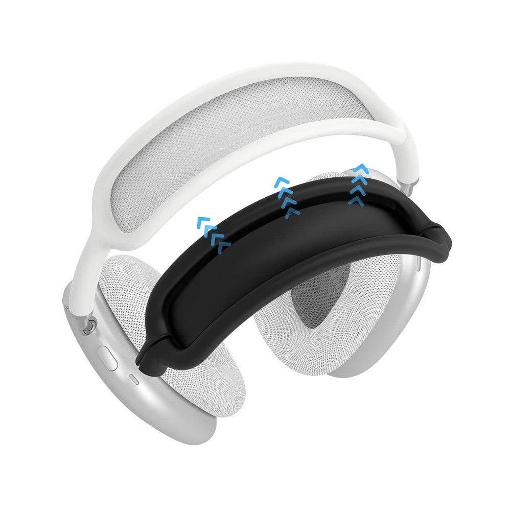 For Apple AirPods Max Headphones Case Silicone Protective Sleeves Full Set Cover Black