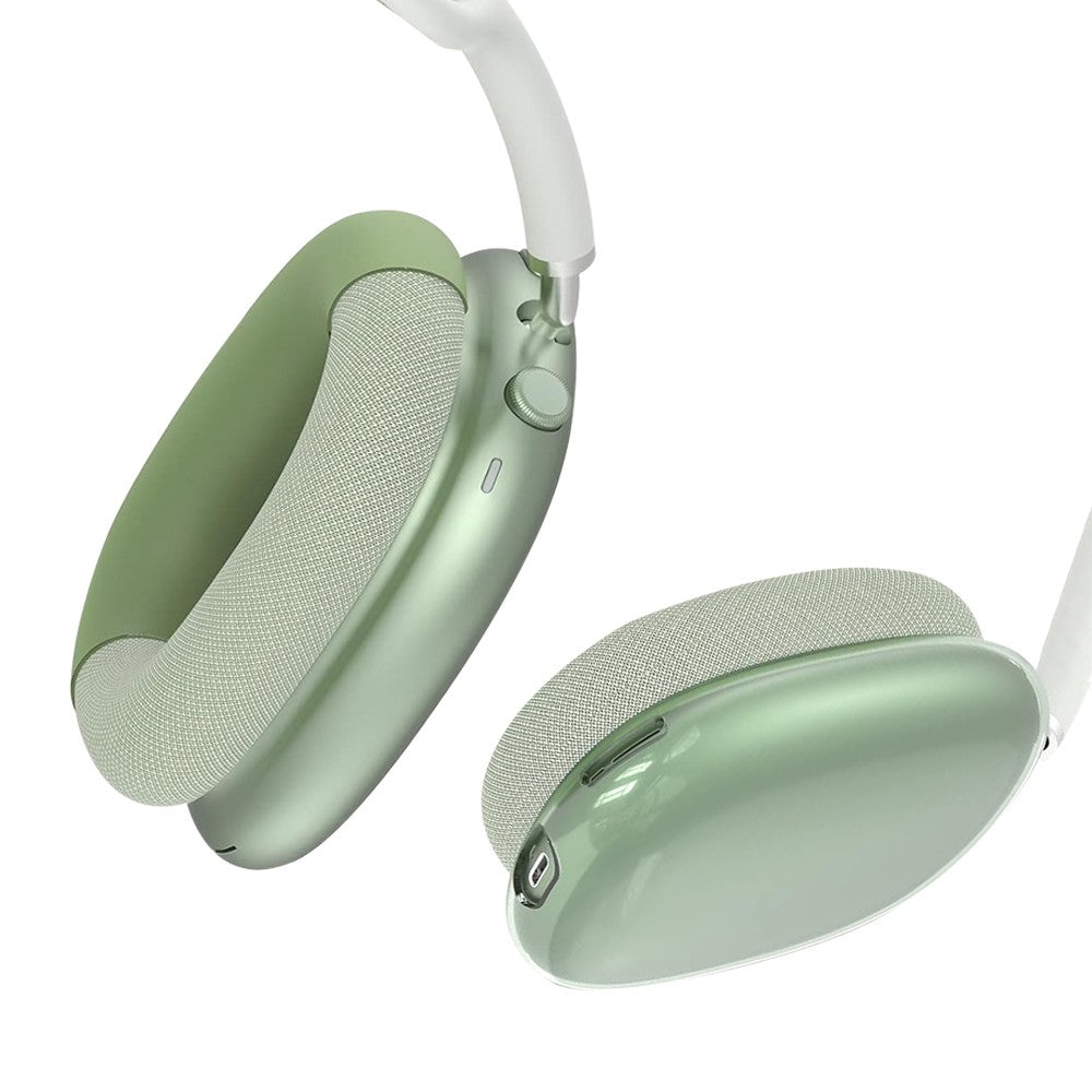 For Apple AirPods Max Headphones Case Silicone Protective Sleeves Full Set Cover Green