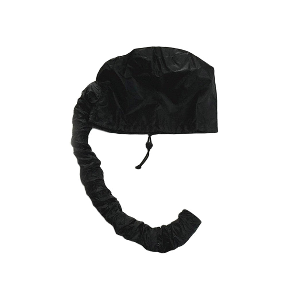 Set of 2Pcs Hair Drying Caps Net Plopping Cap Hair Bonnet with Drawstring