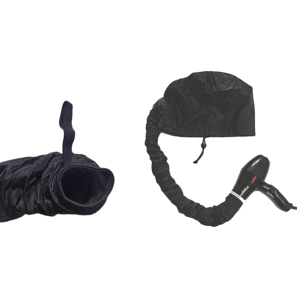 Set of 2Pcs Hair Drying Caps Net Plopping Cap Hair Bonnet with Drawstring