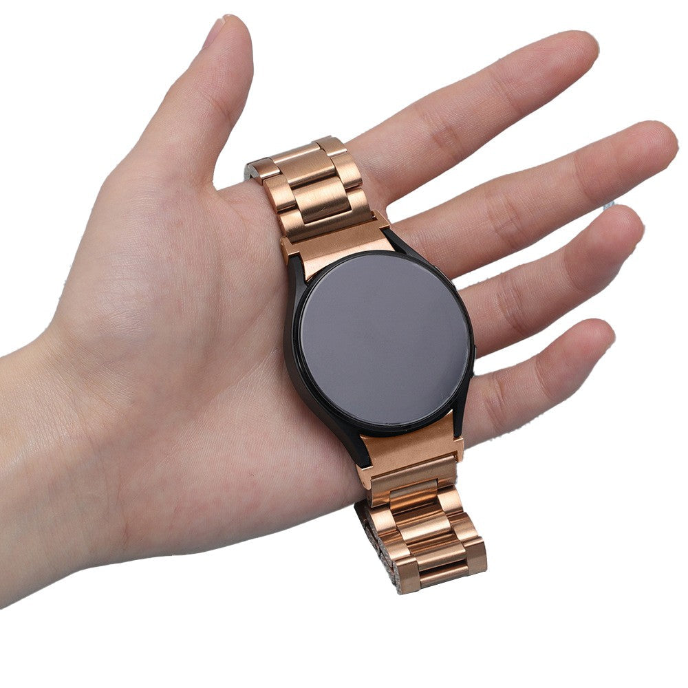 For Samsung Galaxy Watch 6 5 4 Stainless Steel Band Strap Rose Gold