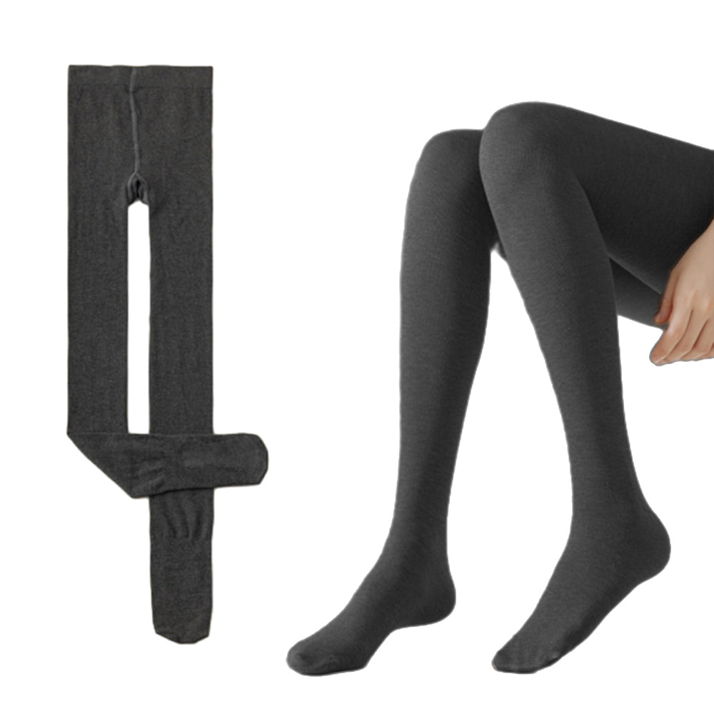 Women's Winter Thermal Lined Legging Warm High Waist Stretch Slim Pant Dark Grey