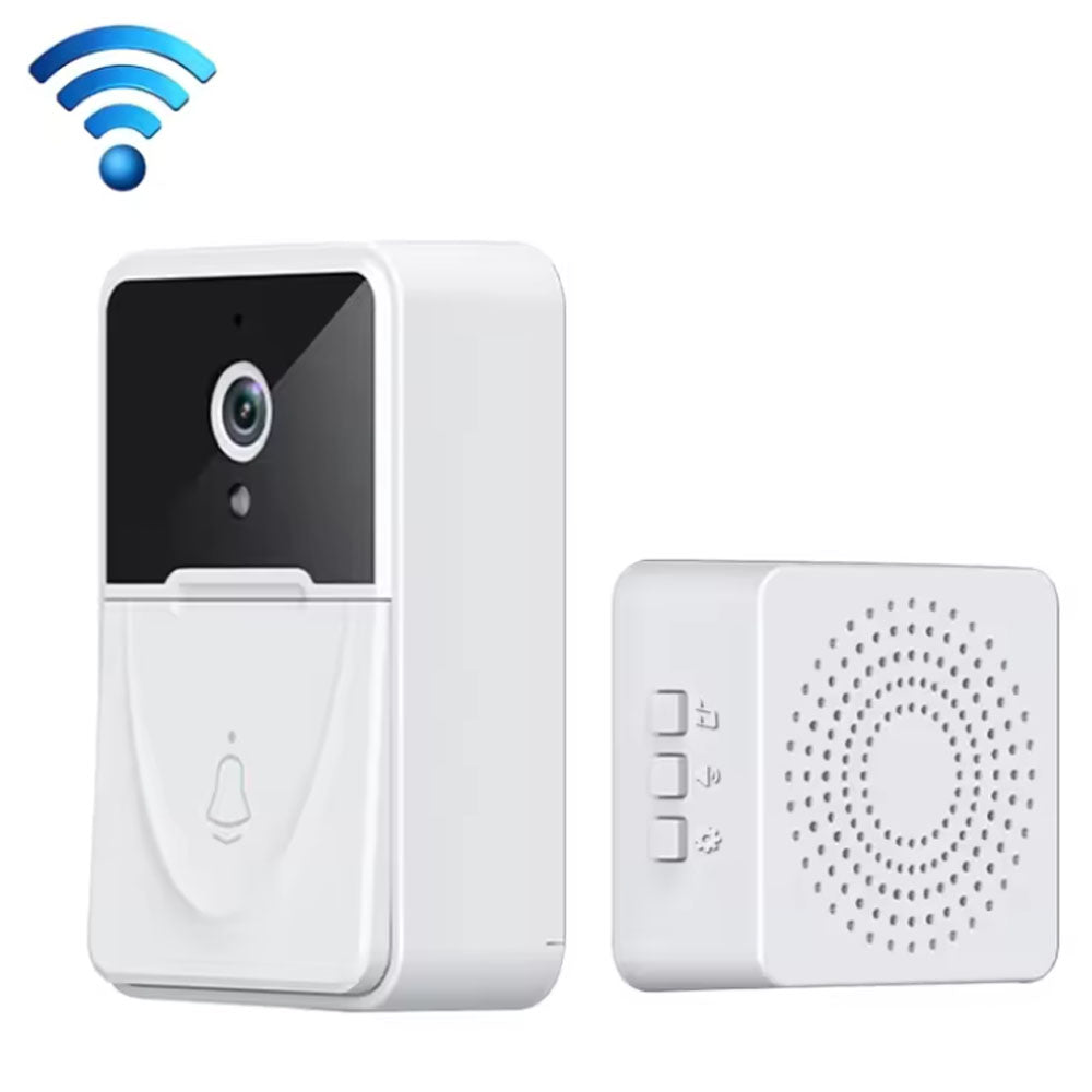 Wireless 2.4G WiFi Smart Doorbell with Night Vision Security Door Bell with Dingdong Machine