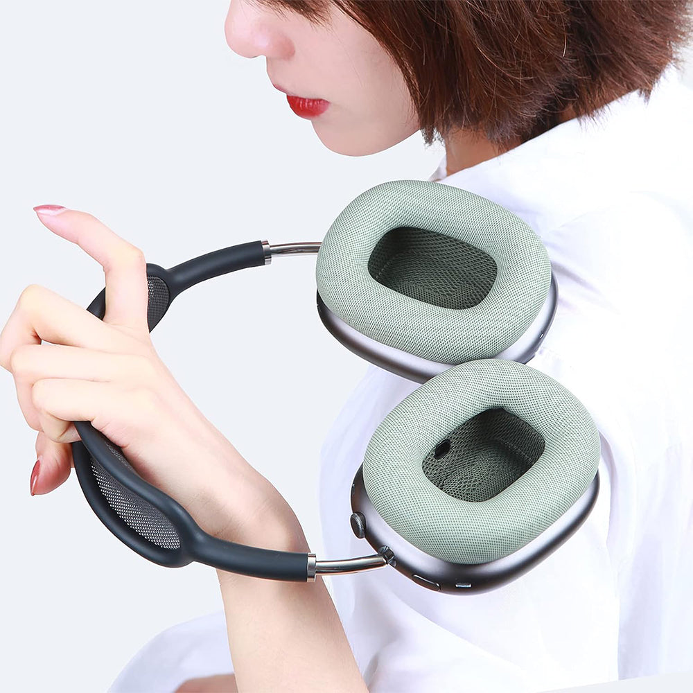 Pair of Replacement Ear Pads for AirPods Max Headphone Ear Cushions Green
