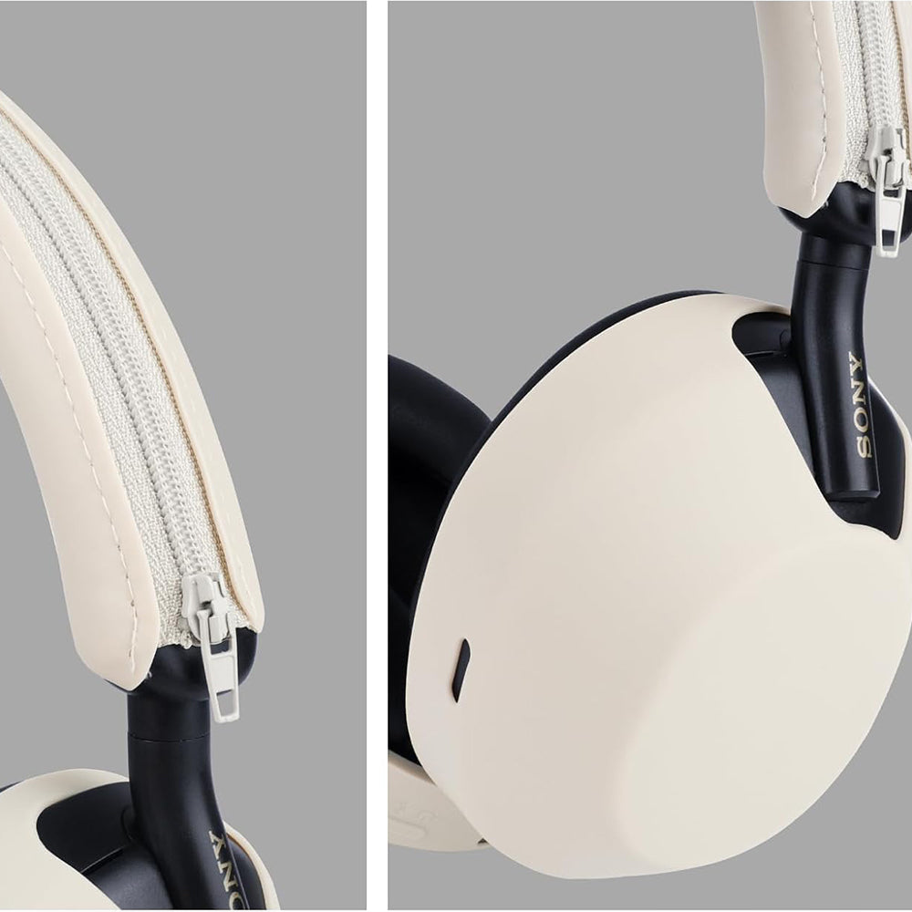 For WH-1000XM5 Headphones Protective Case Silicone Sleeves Full Set Protector Cover Beige