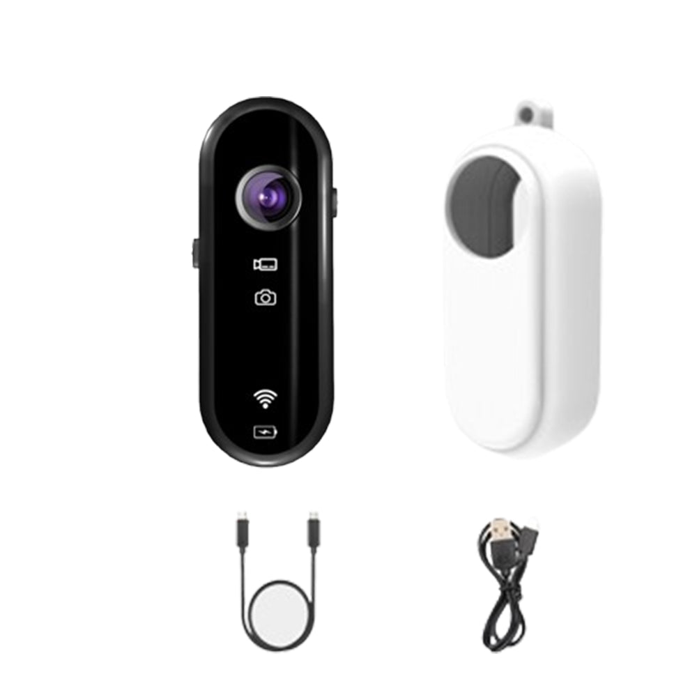 HD 1080P Mini Sports Camera with APP Wearable Action Video Recorder for Outdoor Sports Vlogging