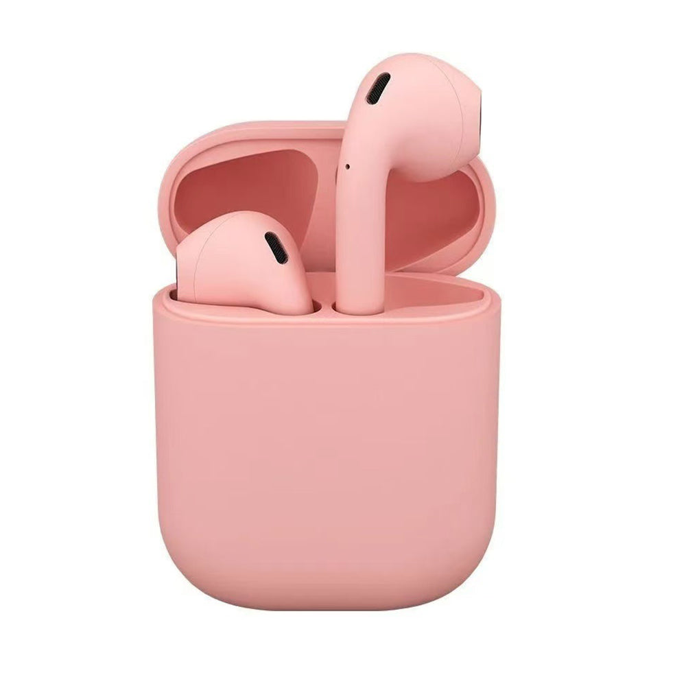 TWS Dual Channel Stereo Headphone Wireless 5.0 Bluetooth Headset Pink