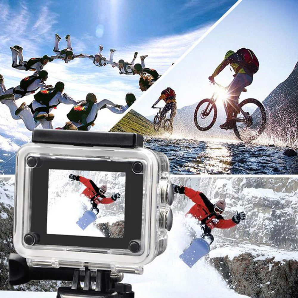 WIFI 4K HD Waterproof Action Camera 30-Meter Underwater Sports Camera