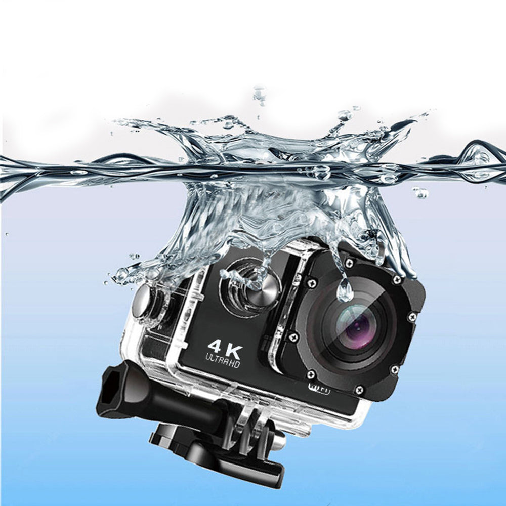 WIFI 4K HD Waterproof Action Camera 30-Meter Underwater Sports Camera