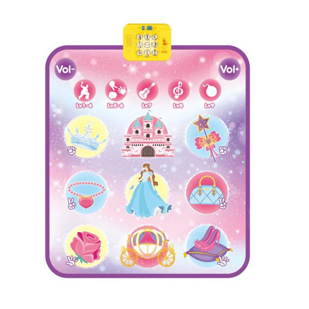 Kids Dance Mat Toy Musical Dance Mat Adjustable Volume Dance Pad