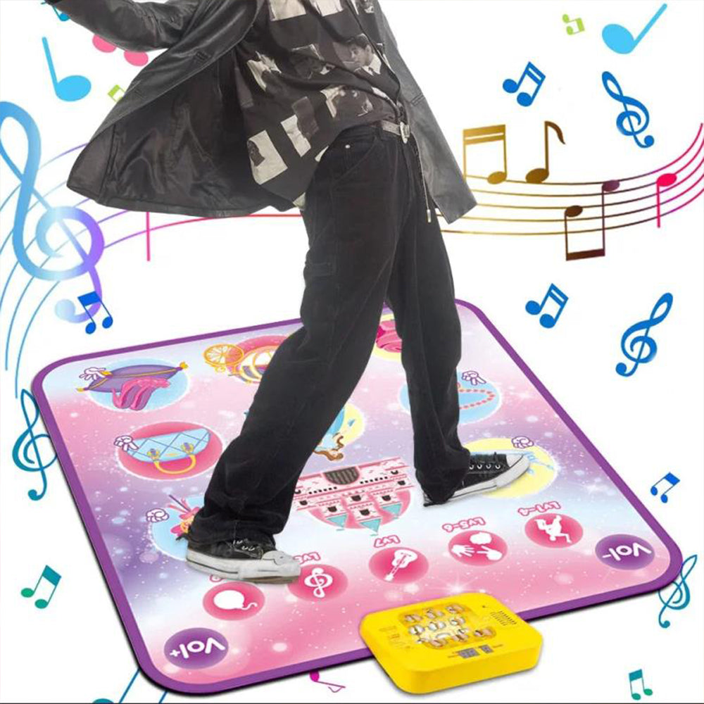 Kids Dance Mat Toy Musical Dance Mat Adjustable Volume Dance Pad
