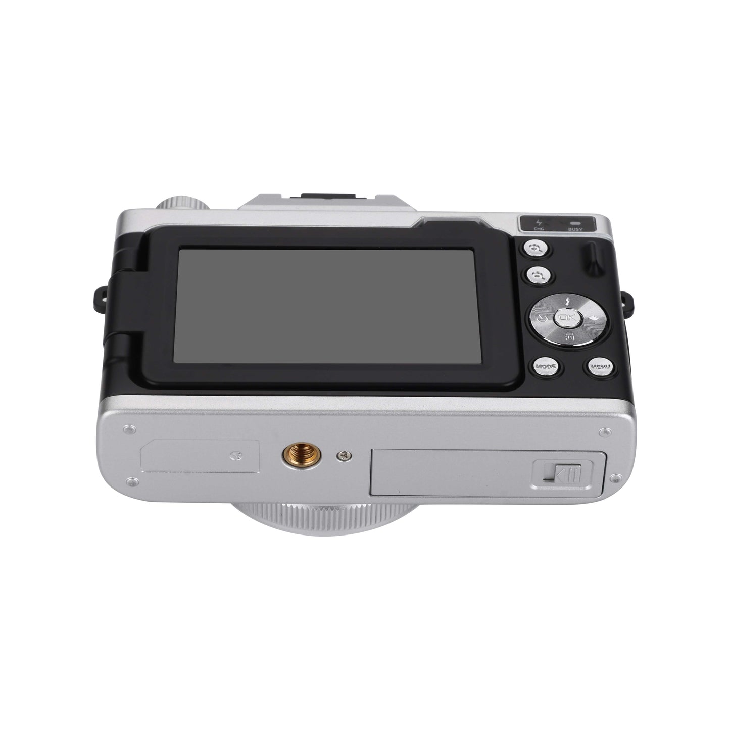 4K Ultra HD Digital Camera with 68MP with 180 Degree Flip Screen Black