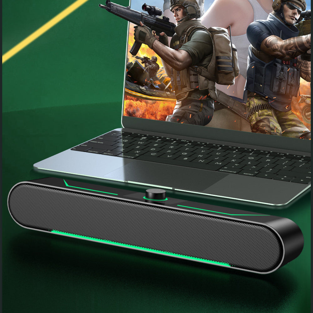 USB Powered Wired Speaker Computer Speaker Stereo for Soundbar Laptop Tablet PC