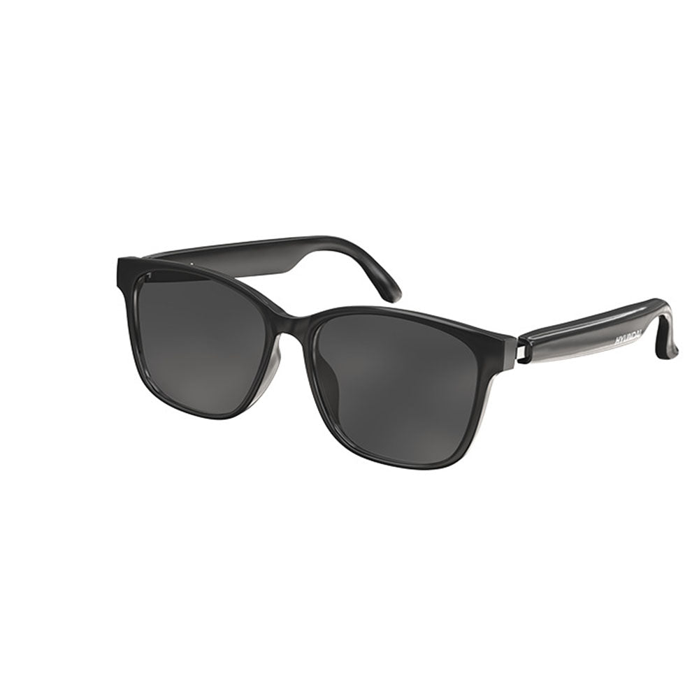 AI Smart Glasses Combine Language Translation Music Listening and Communication Black