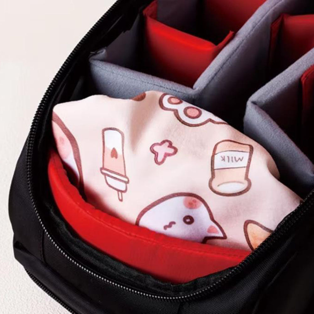 Adhesive Cloth Inner Bag for Cosmetic Bag for Outdoor Travel Makeup Storage Style 1