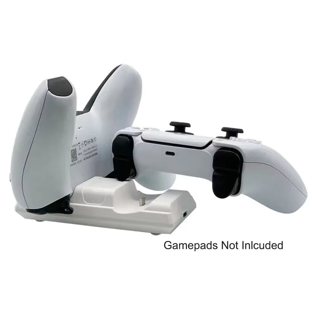 Replacement Controller Charger DualSense Charging Station for PS5 White