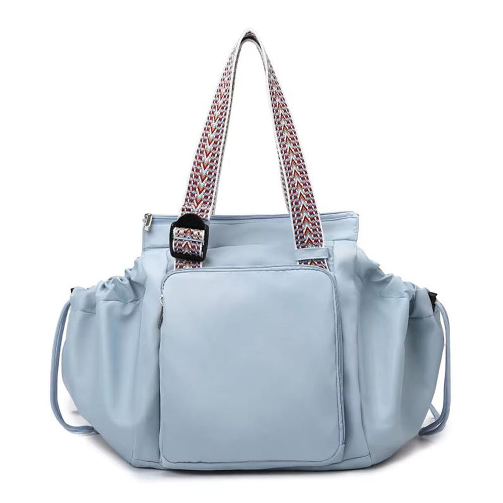 Transformable Cradle Bag Multifunctional Travel Backpack Shoulder Bag Mummy Bag Blue