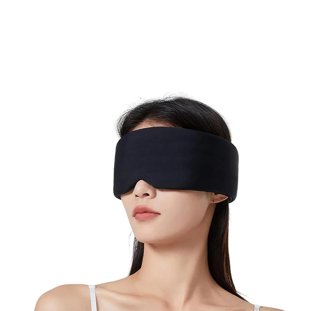 Sleep Eye Masks with Adjustable Strap for Sleeping Block Light Black