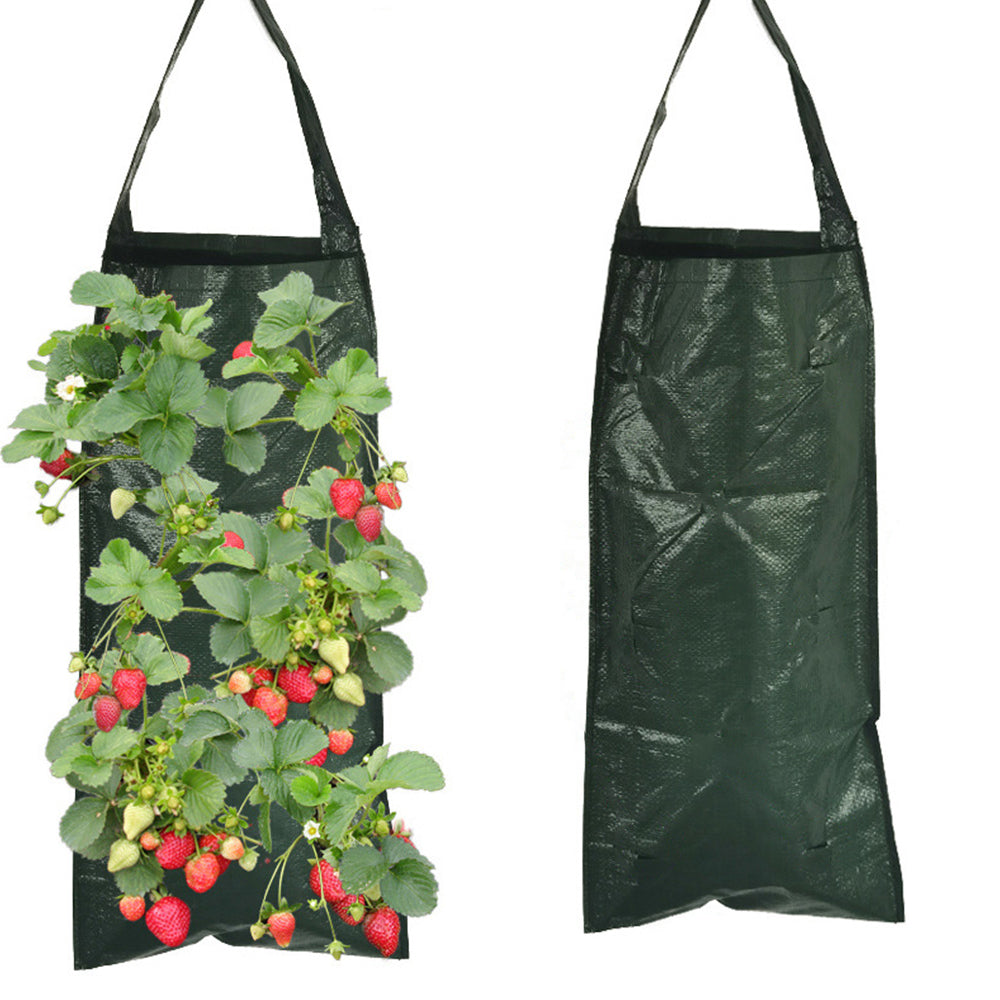 Breathable Hanging Planting Bag Vertical Garden Plant Growth Bag for Strawberry