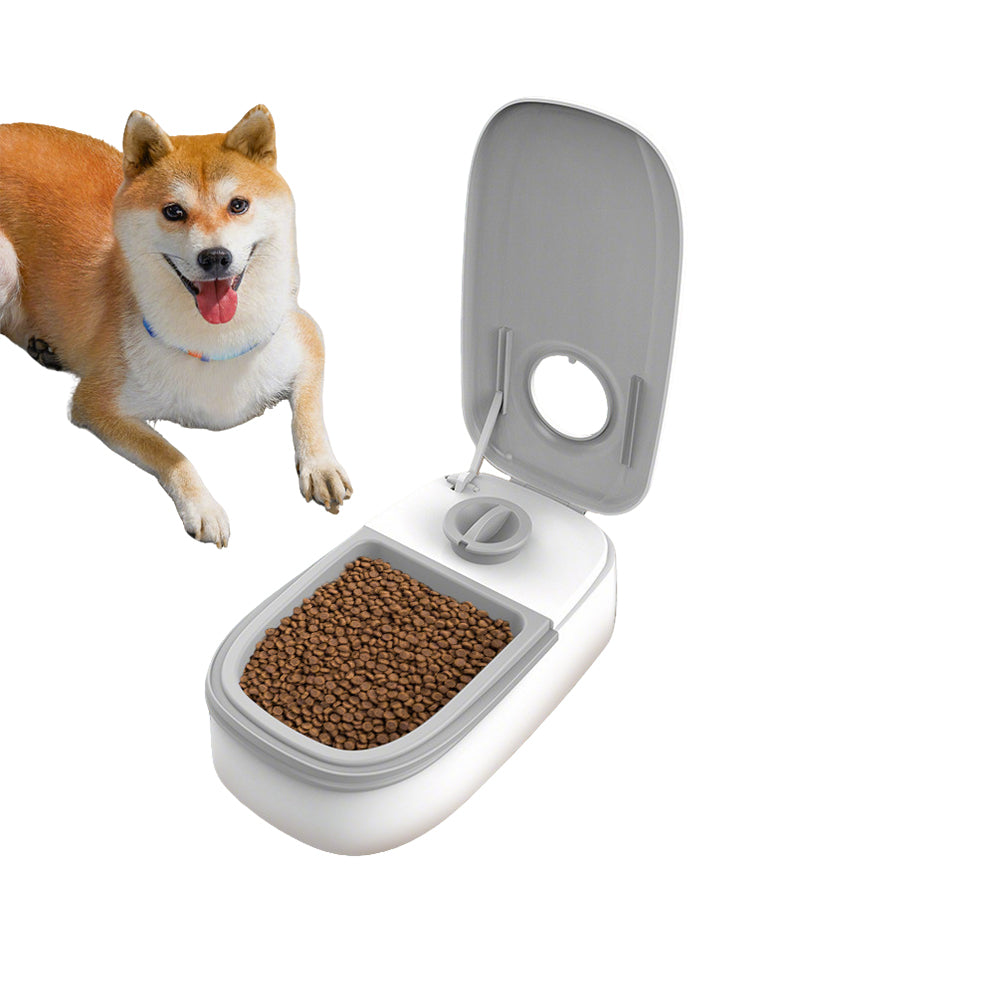 Timer Controlled Pet Feeder for Cats & Small Dogs Wet/Dry Food Style 1