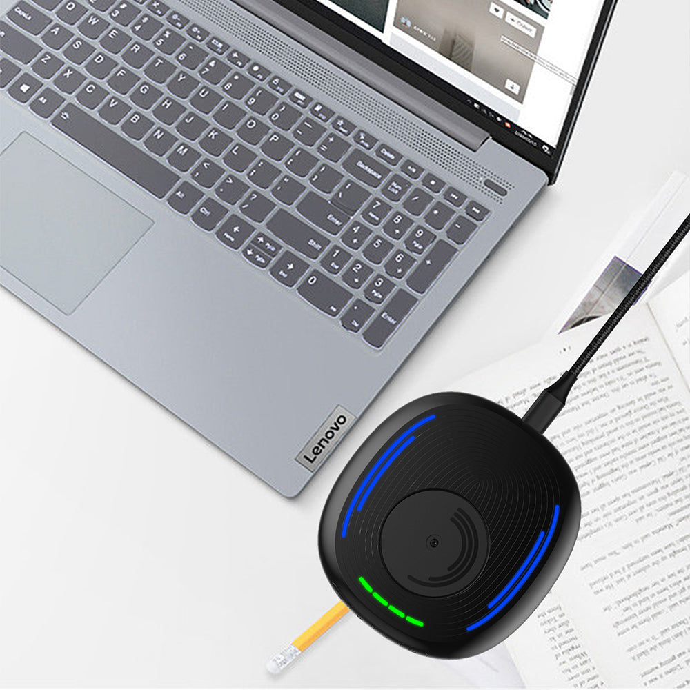 Virtual Mouse Jiggler Device Anti-Sleep Mouse Mover with Timer Black