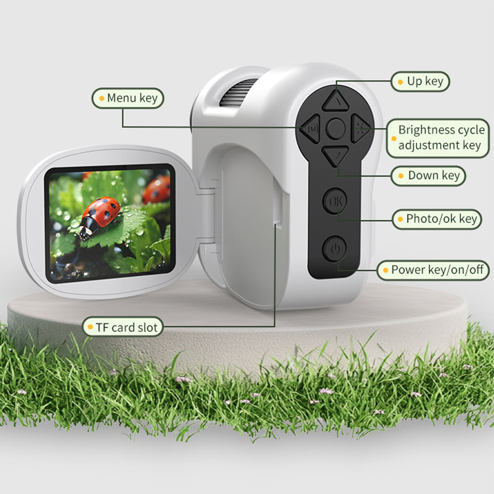 Portable Handheld DV Microscope Educational Science Kit for Kids