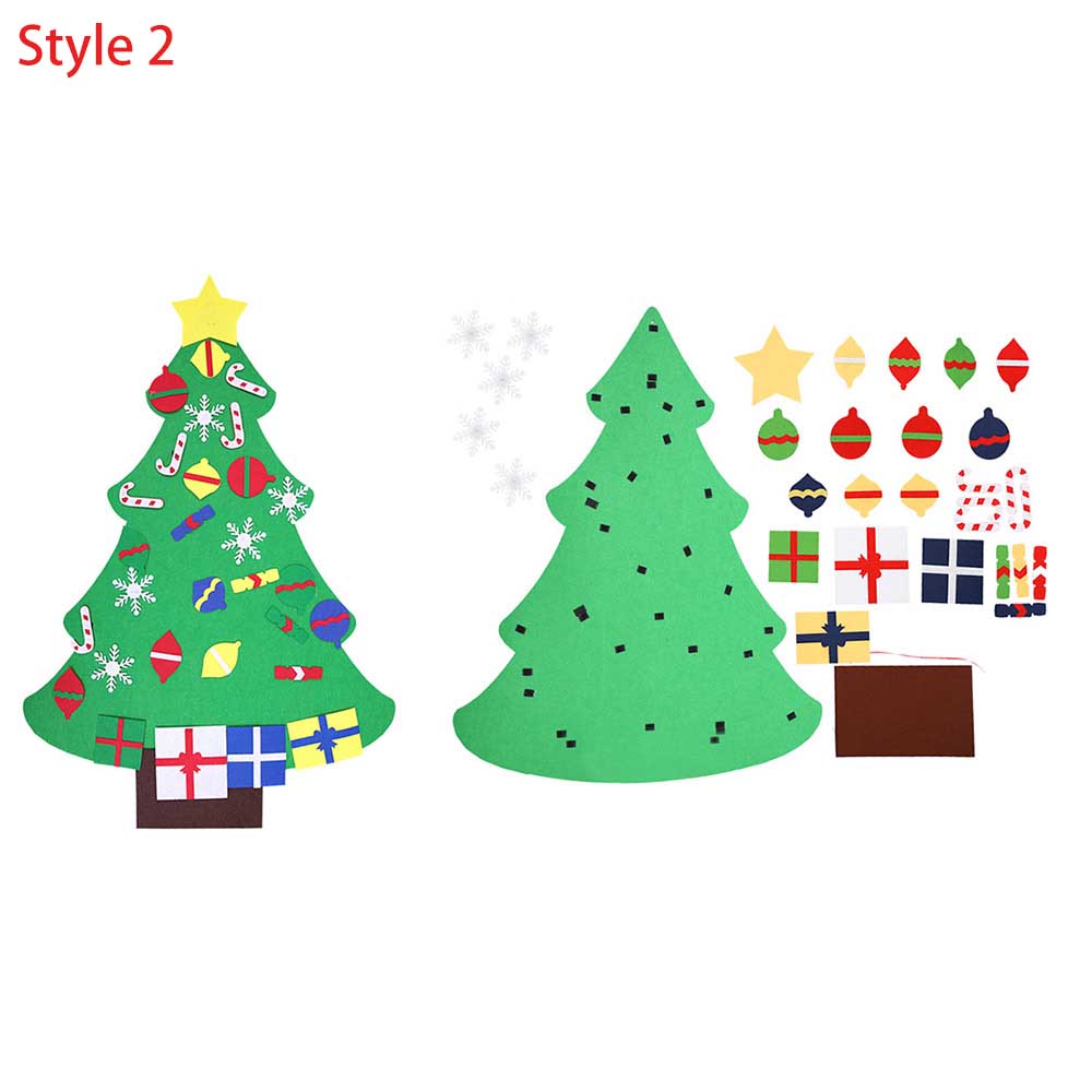 Wall Hanging DIY Felt Xmas Tree Set