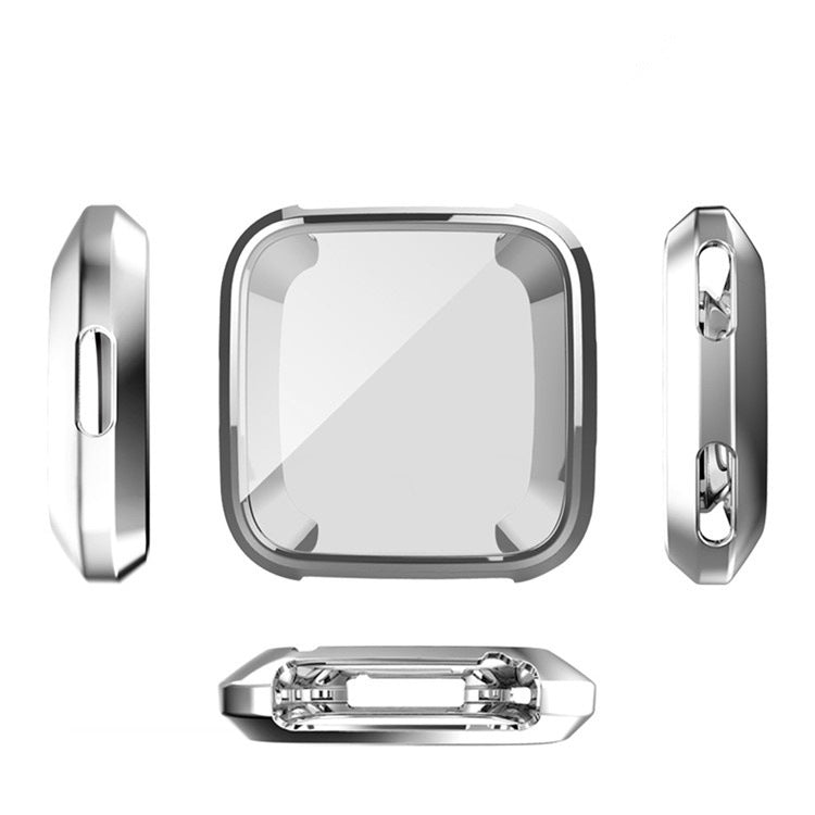 4Pcs Watch Screen Protectors Watch Screen Covers Compatible with Fitbit Versa