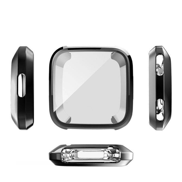4Pcs Watch Screen Protectors Watch Screen Covers Compatible with Fitbit Versa