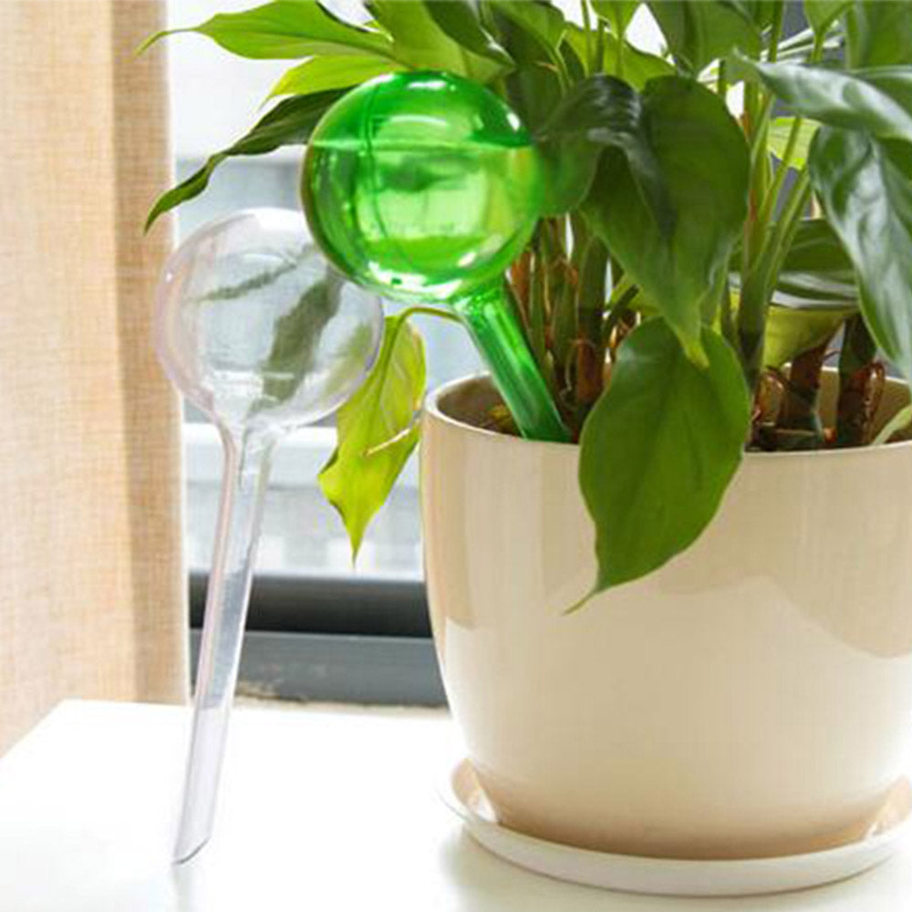 Water-Releasing Globe Stakes Automatic Water Bulbs
