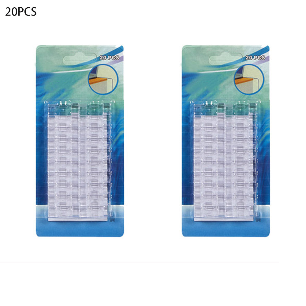 2 Set of Self-Adhesive Cable Clips Durable Cable Organizer Wire Holder Practical Wire Clamp Telephone Line Clamp