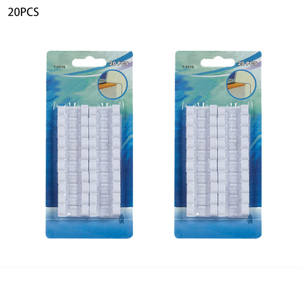 2 Set of Self-Adhesive Cable Clips Durable Cable Organizer Wire Holder Practical Wire Clamp Telephone Line Clamp