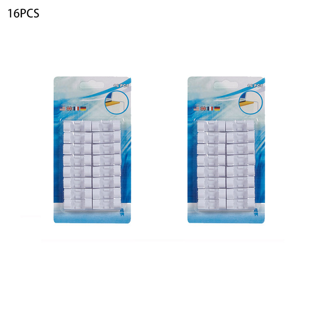 2 Set of Self-Adhesive Cable Clips Durable Cable Organizer Wire Holder Practical Wire Clamp Telephone Line Clamp