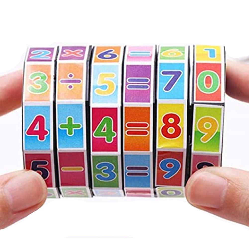 Kids Math Puzzles Cube Toys Educational Toys