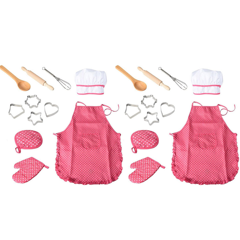 11pcs Kids Kitchen Toy Cooking and Baking Set Kids Role Play Kitchen Toy Kit Kids Gift