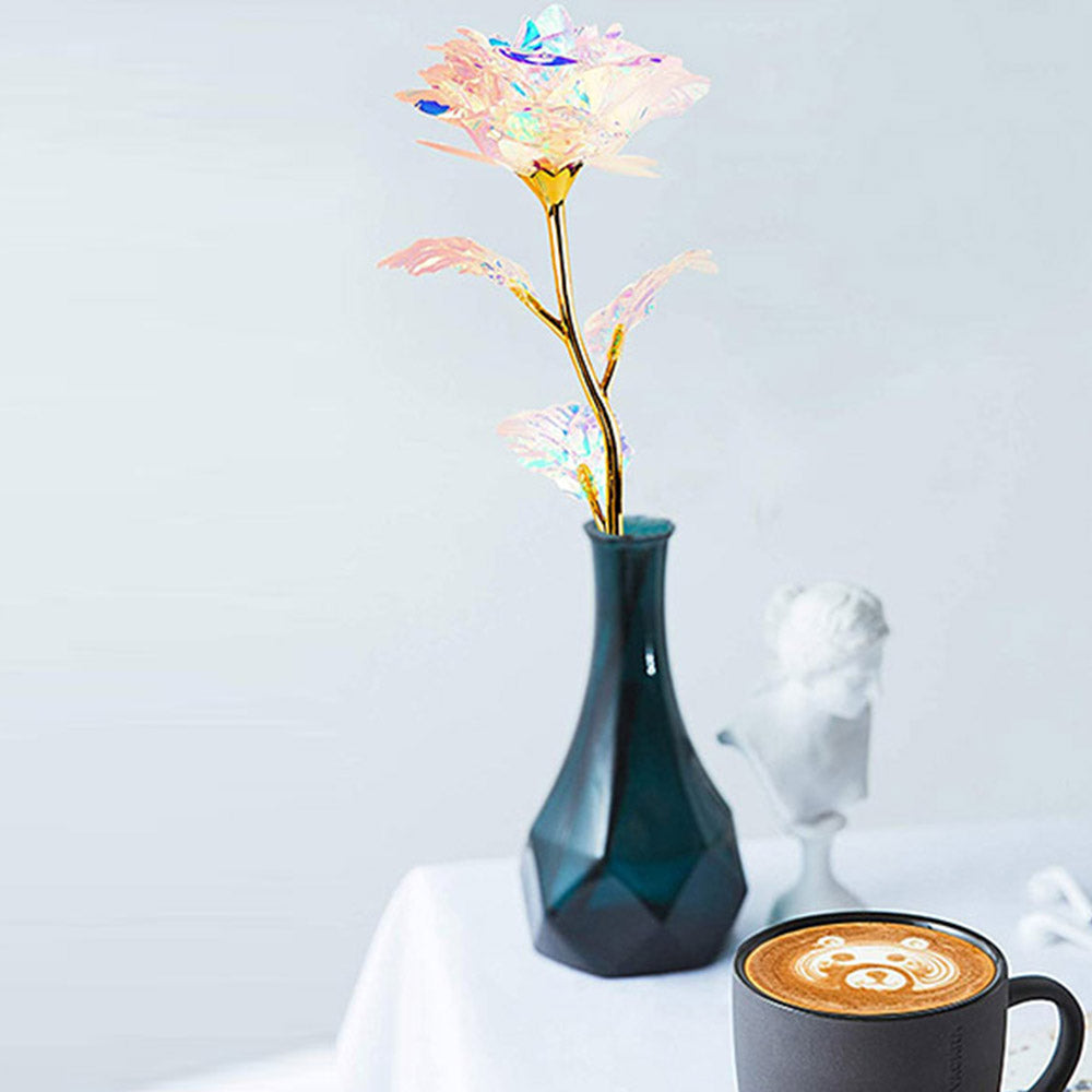 Creative Artificial Rose Flower with Gift Box Valentine's Day Gift Wedding Decoration Romantic Rose Flower Home Party Decoration