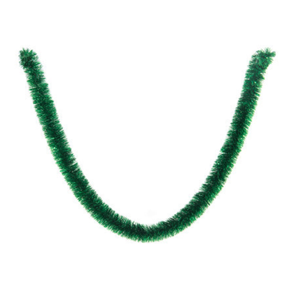 2Pcs Green Christmas Tinsel Garland Xmas Decor Home Decor