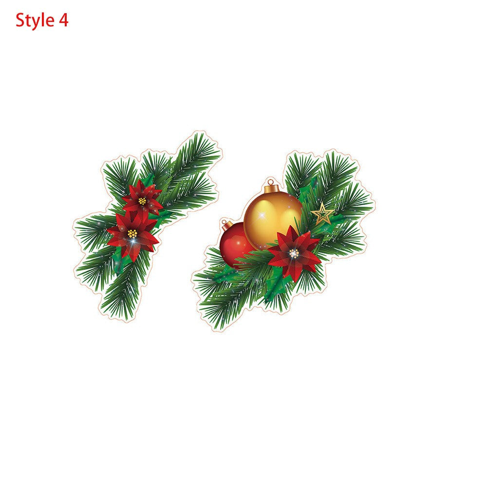 2Sets Bell Wall Sticker Self-Adhesive Sticker