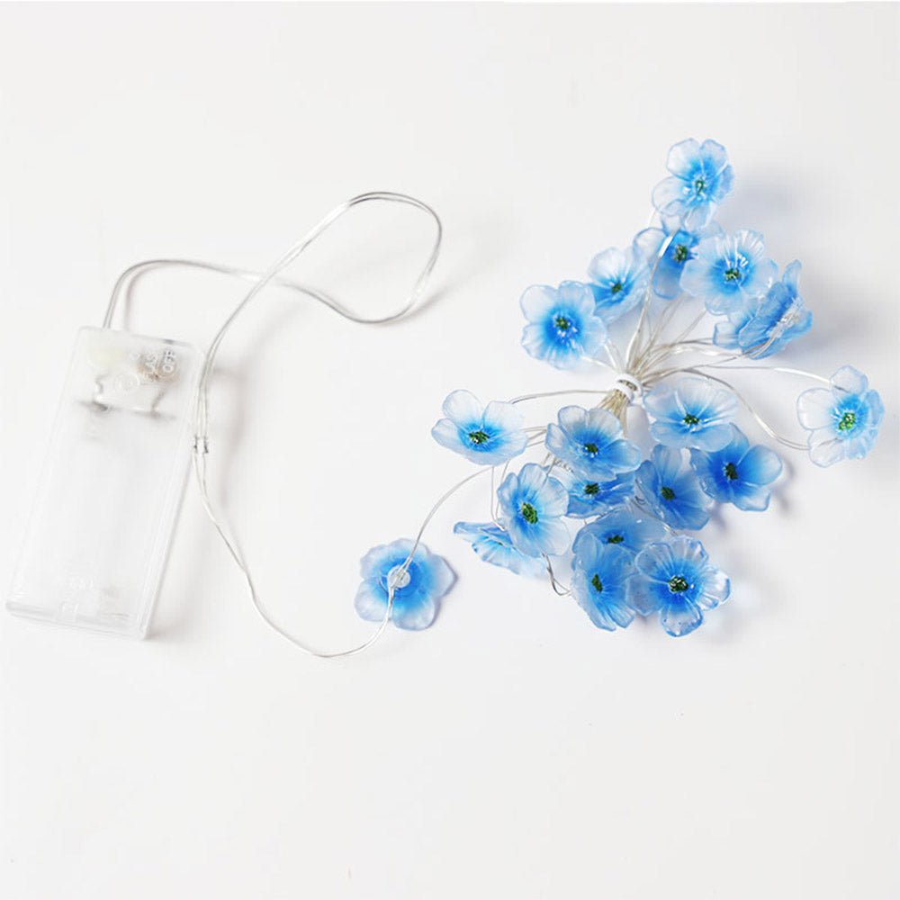 LED Flower Shaped Fairy String Light Indoor Outdoor Decor