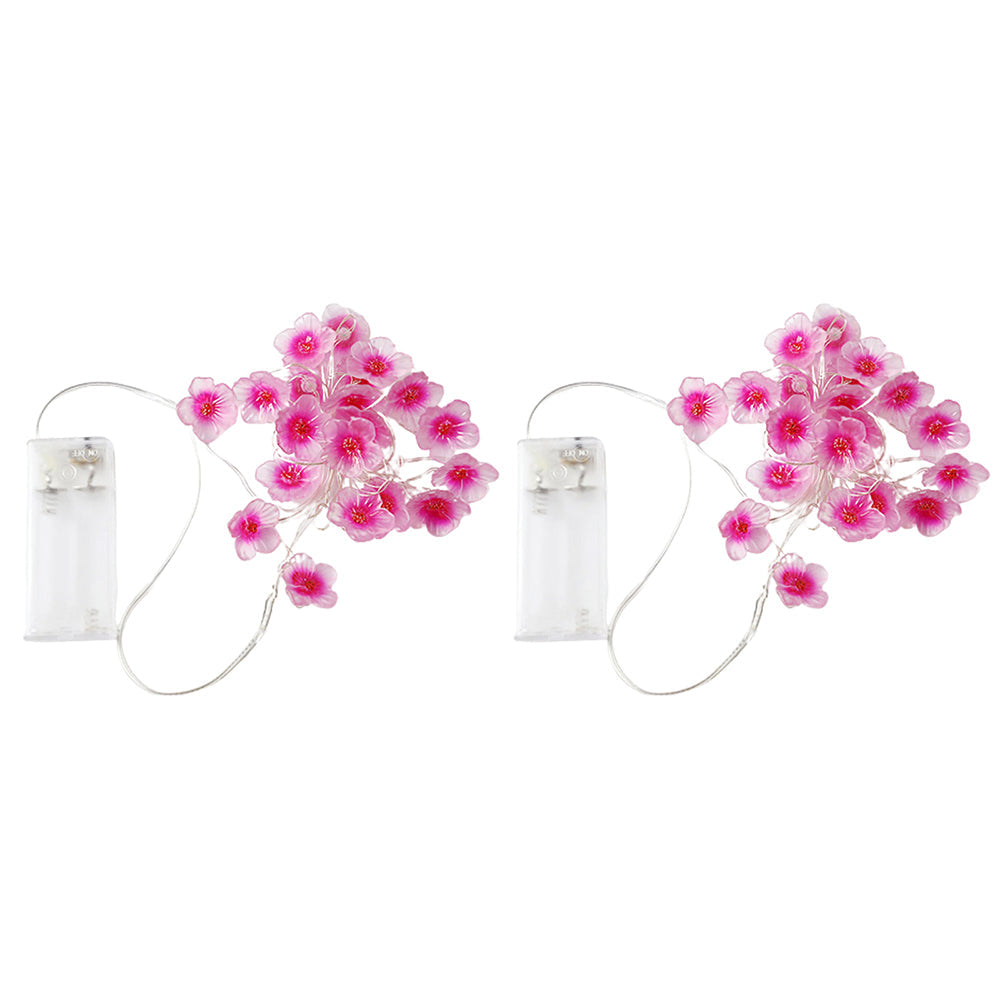 LED Flower Shaped Fairy String Light Indoor Outdoor Decor