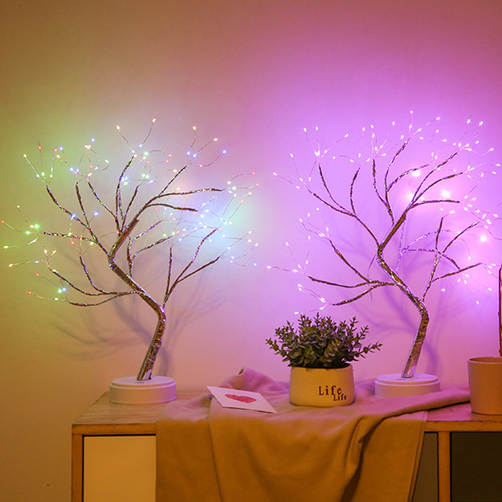 Christmas LED Tree Lights LED Touch Night Light Table Lamp Christmas Decoration