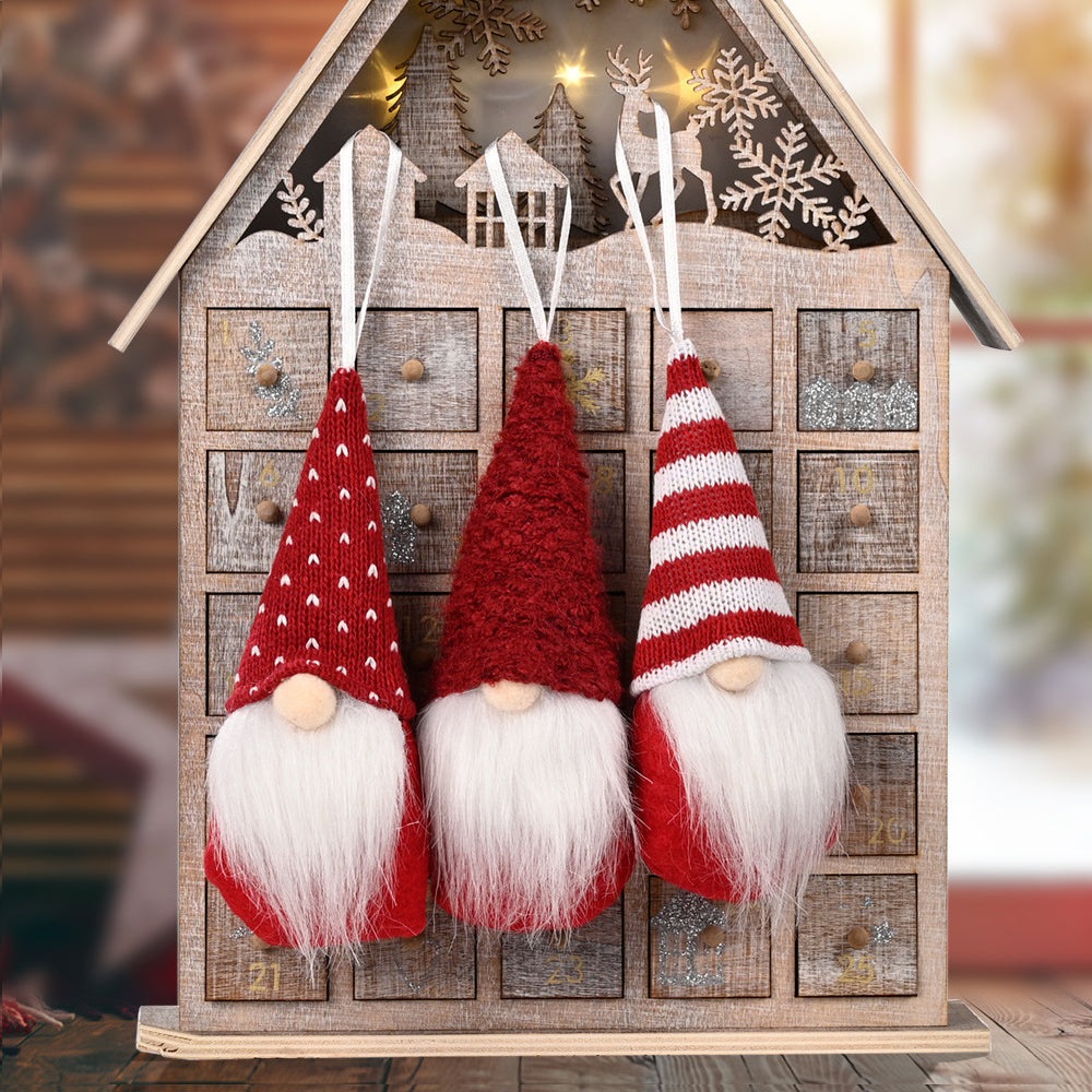 Faceless Gnome Christmas Ornaments Xmas Tree Hanging Decorative Home Deocr