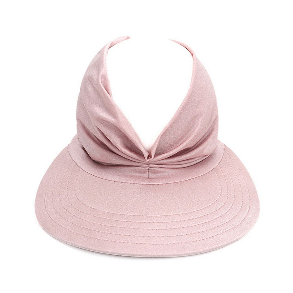 Adult Sun Visor Cap Elastic Sports Hat Empty Top Baseball Portable Beach Hat