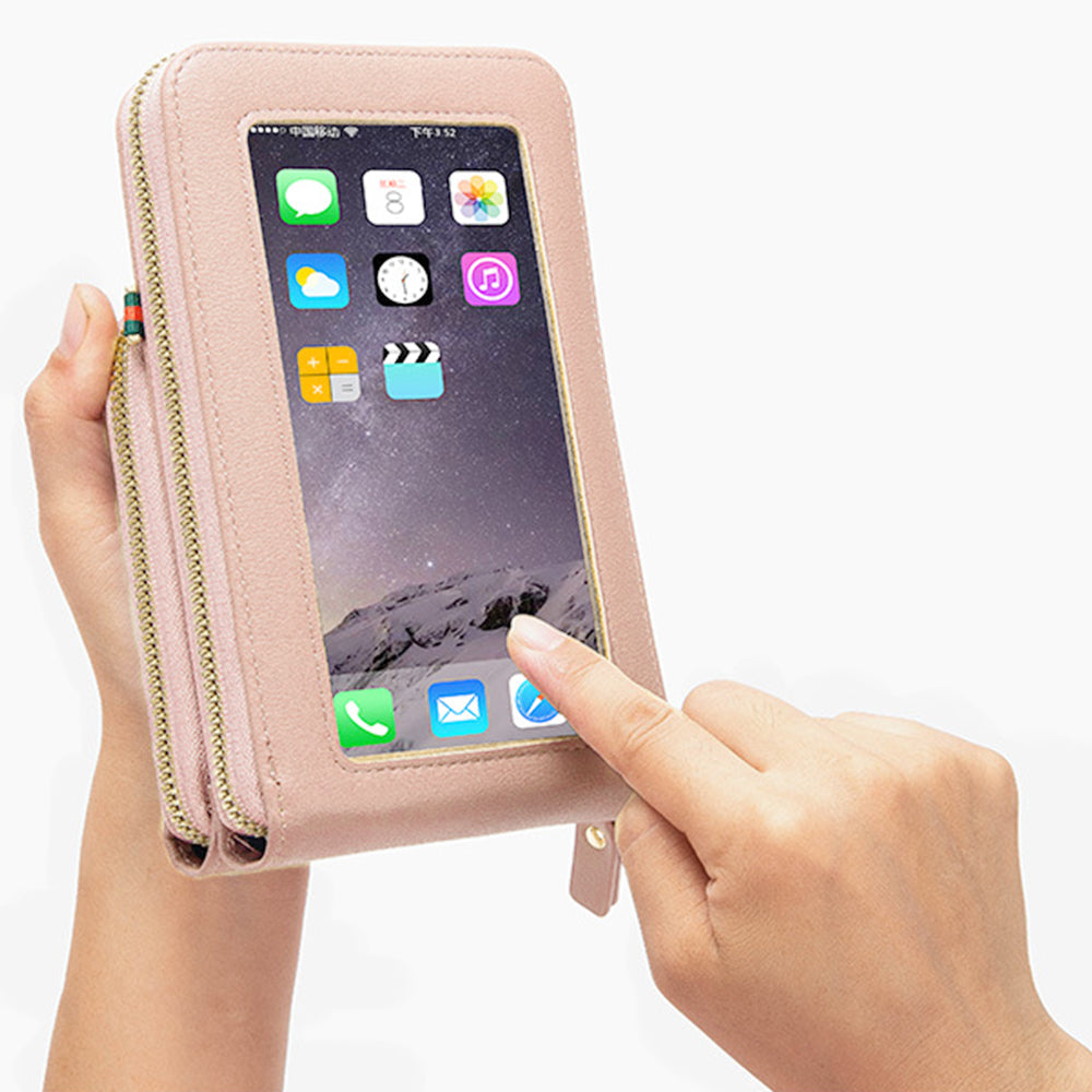 Women Mini Crossbody Mobil Phone Purse Touch Screen Bag