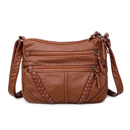 Women Leather Cross body Purse Shoulder Bag