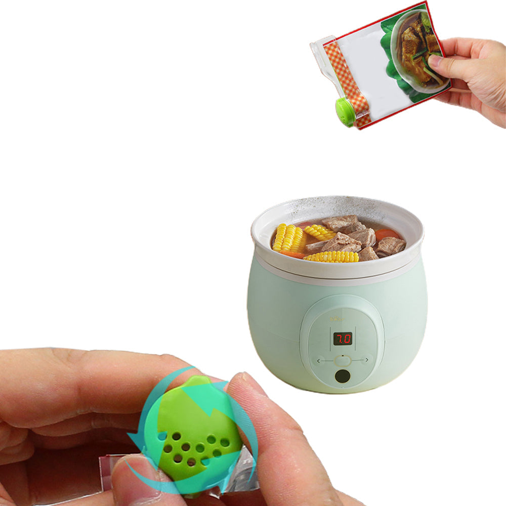 Wall-mounted Spice Bag Storage Rack with Self-adhesive Hook