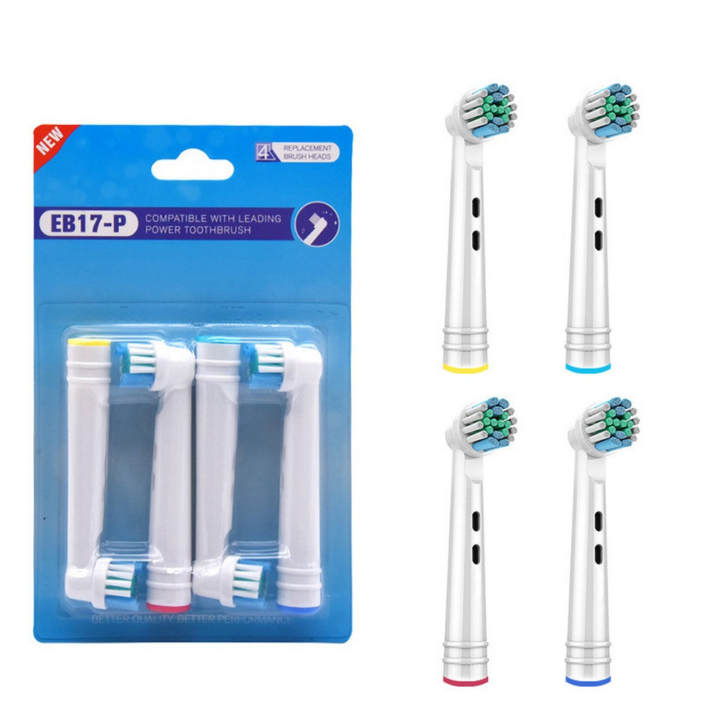 4pcs Replacement Brush Heads Electric Toothbrush Heads Compatible with Oral B -Style 1